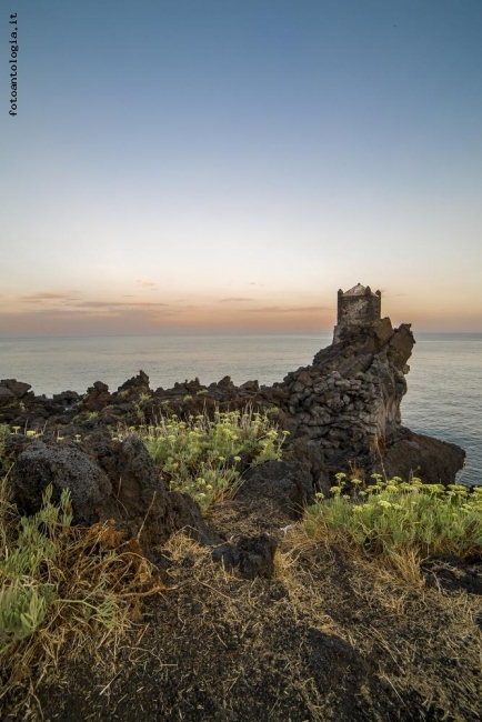 luci al tramonto