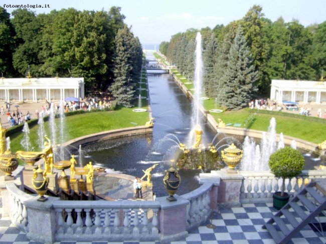 La reggia di Peterhof