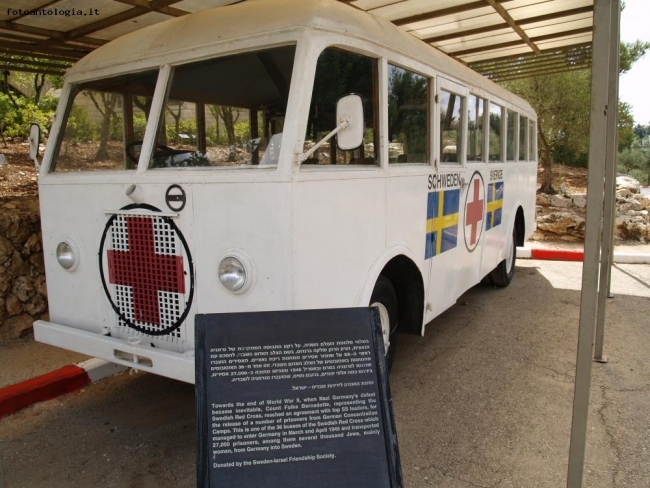 Yad Vaschem Gerusalemme Ambulanza Croce Rossa