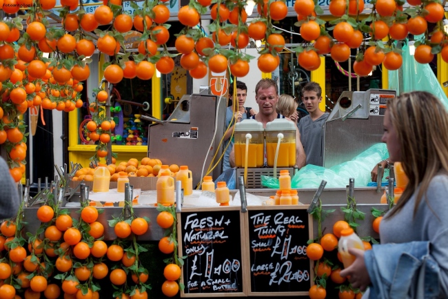 Venditore di arance