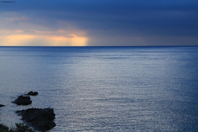 Una giornata di ottobre al mare