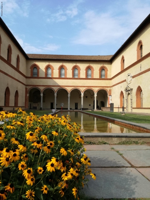 Milano, nel Castello Sforzesco