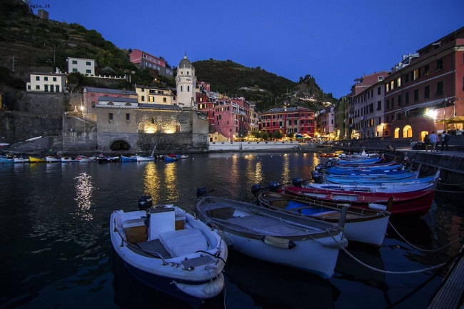 Vernazza by night