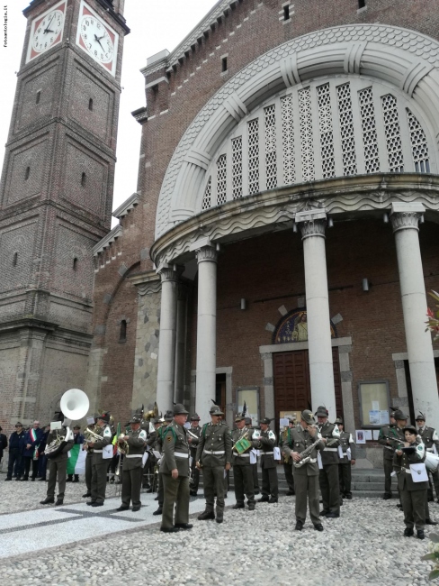 Manifestazione degli Alpini ad Agrate Brianza