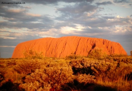 Tramonto Ayers Rock (Uluru)