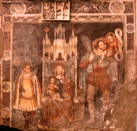 Affresco in Val Seriana