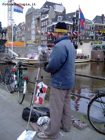 Per le vie di Amsterdam - sulla Rokin