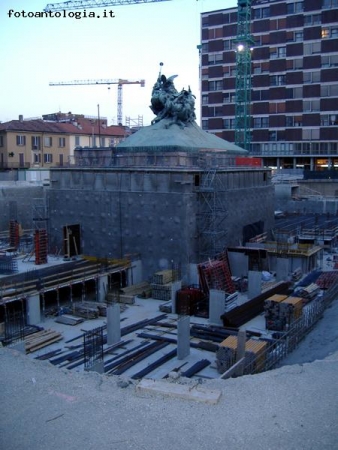 Monza - Costruzione di parcheggio sotterrano