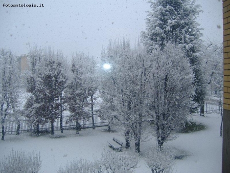 nevicata in Lombardia