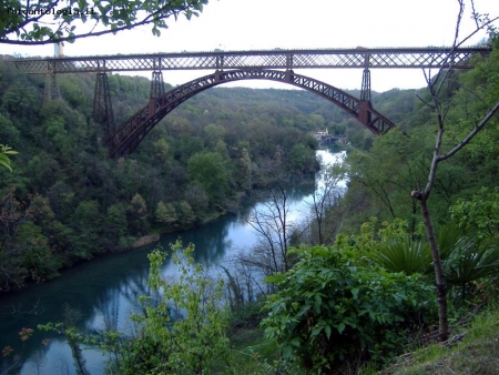 Ponte sull'Adda tra Paderno e Calusco