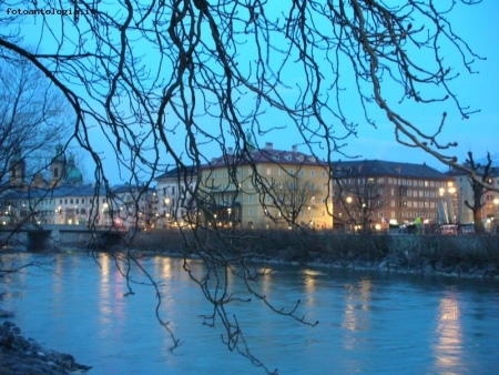 Innsbruck al tramonto