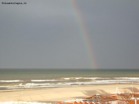 ARCOBALENO SUL MARE DI RIMINI