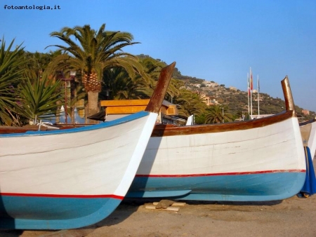 la spiaggia di Loano