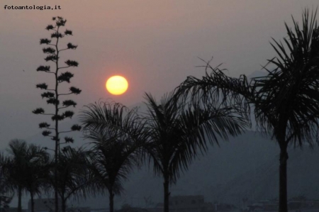 Tramonto a Cieneguilla, Lima