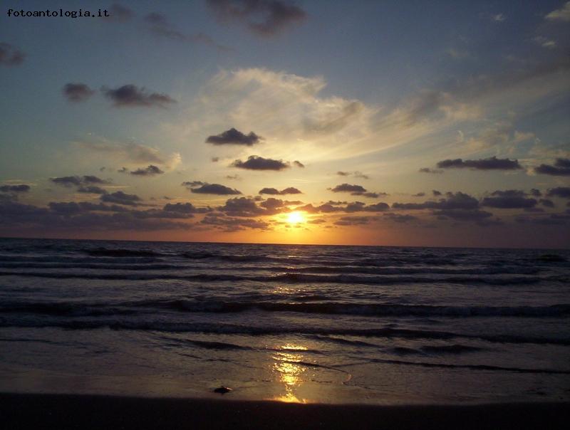 poesia scritta dal tramonto