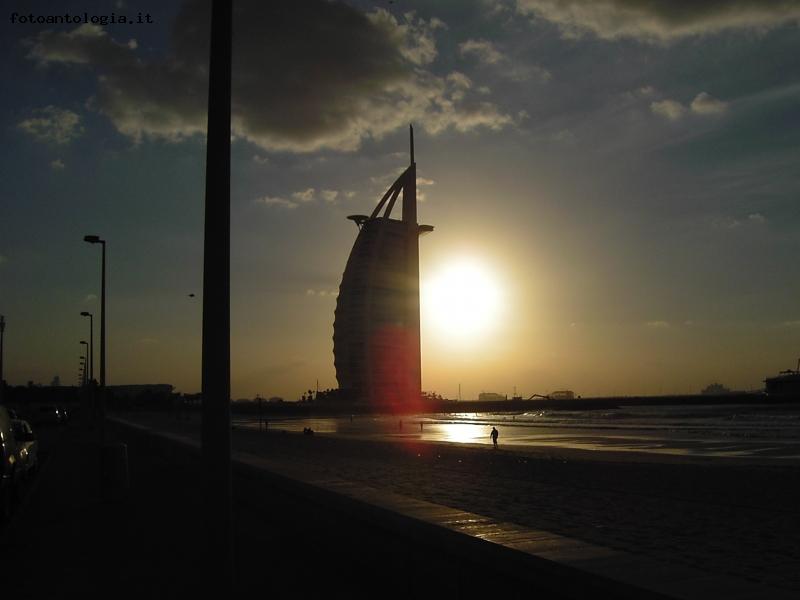 tramonto a dubai