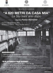 A 620 metri da casa mia