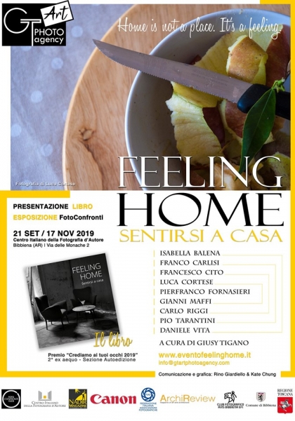 FEELING HOME, Sentirsi a casa - LIBRO ed esposizione a Bibbiena (AR)