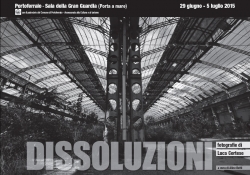 DISSOLUZIONI