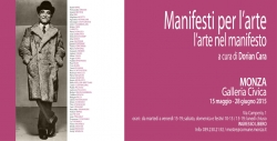 Manifesti per larte. Larte nel manifesto