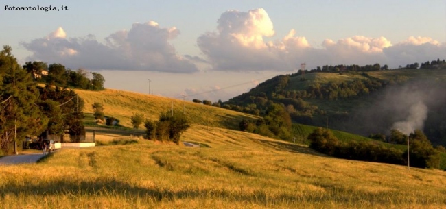 Paesaggio di campagna a ridosso della citt