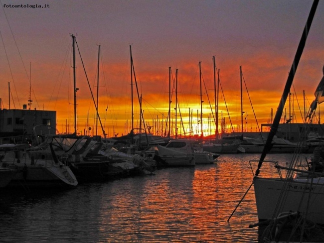 Port Olimpic...tramonto spagnolo