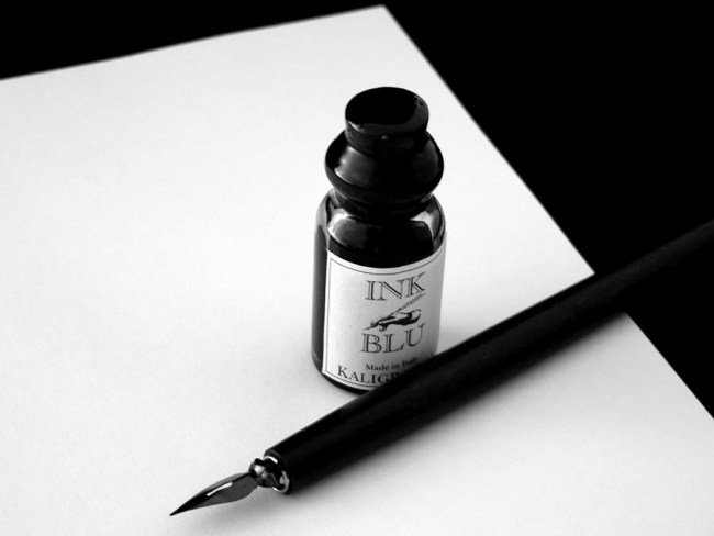 Blu ink