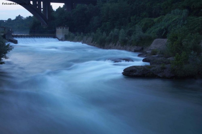 Fiume (Adda) in piena