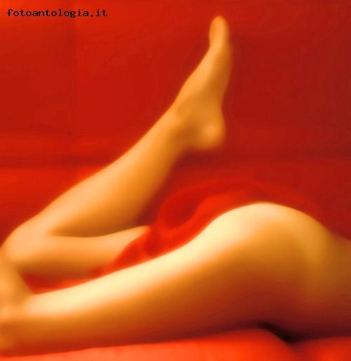 Gambe sul rosso