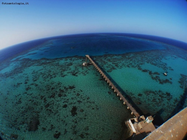 Blu dall'alto...