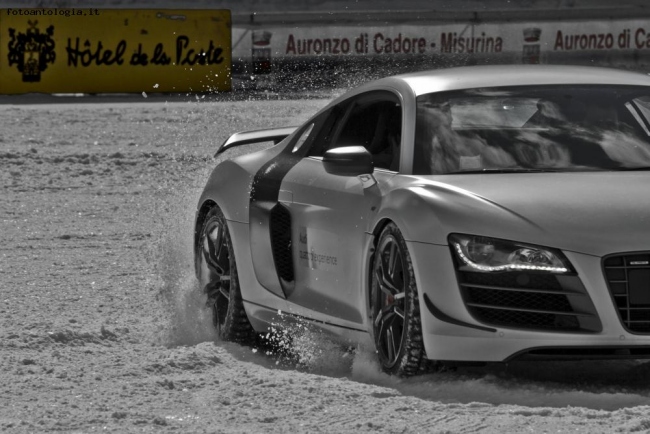 Audi R8, like silver