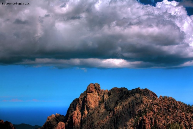 In cima alla Corsica