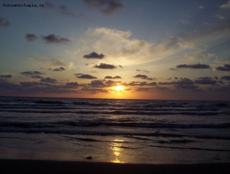 poesia scritta dal tramonto