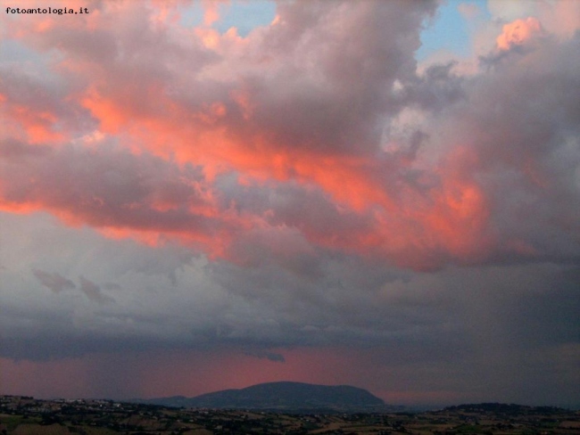 nuvole sul Conero