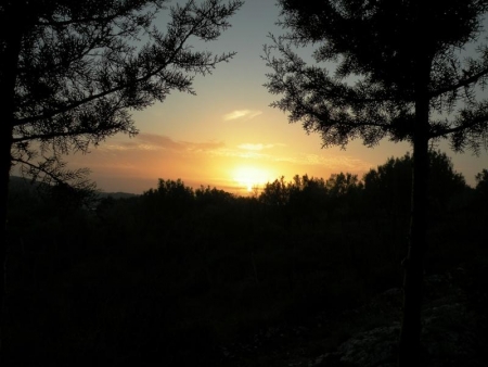 Il tramonto