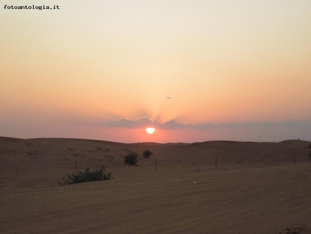 tramonto nel deserto 2