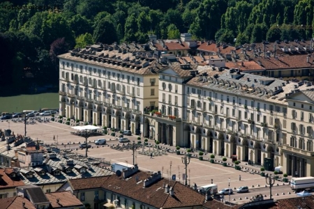 Vista Mole Torino Piazza Vittorio