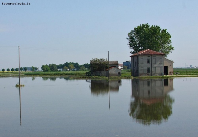 specchio d'acqua con riflessi