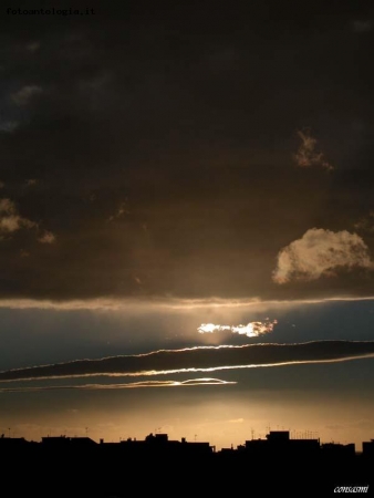 profilo nel sole