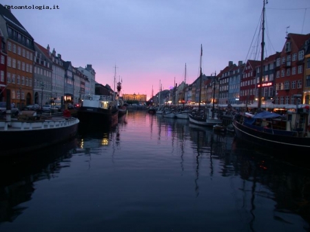 tramonto a copenhagen