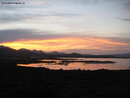 Tramonto nel golfo...