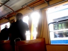 Prossima Foto: Sul "Tram de Opcina": al finestrino