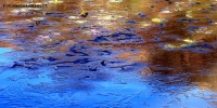 Colori di acqua e di ghiaccio