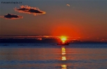 passagggio al tramonto