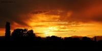 Foto Precedente: Fiery sunset
