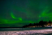 Foto Precedente: Aurora Boreale sul lago ghiacciato