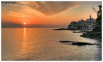 Foto Precedente: tramonto a Bogliasco