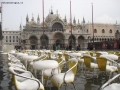 Foto Precedente: venezia, l,acqua alta e ... la neve