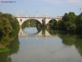 Foto Precedente: Ponte milvio, veduta sul Tevere