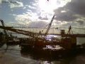 tramonto portuale